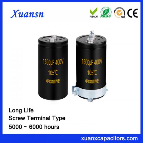 Screw Capacitor 1500UF 400V