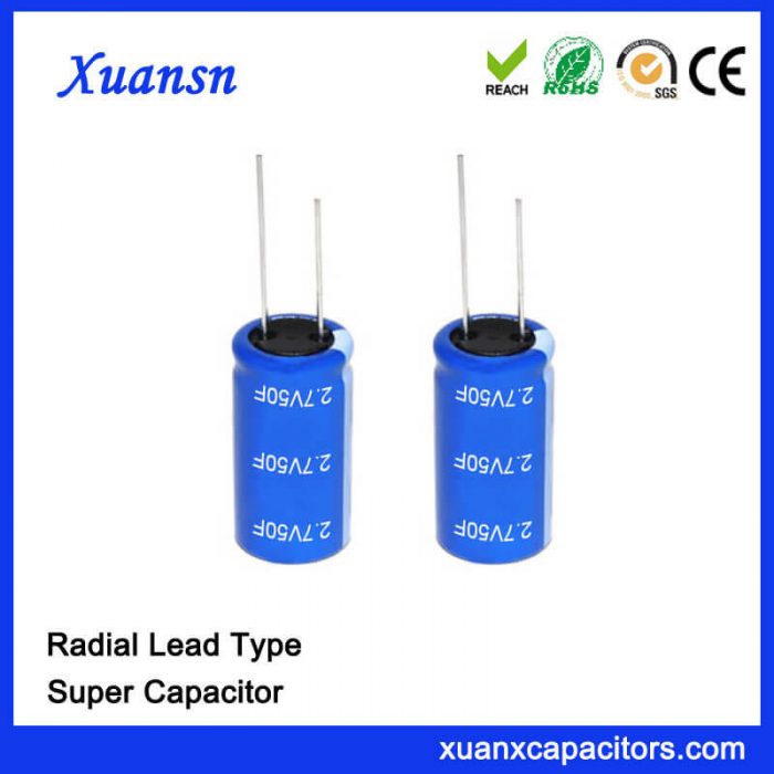 2.7V super farad capacitor