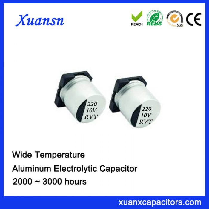 220UF 10V Chip Type Electrolytic Capacitor