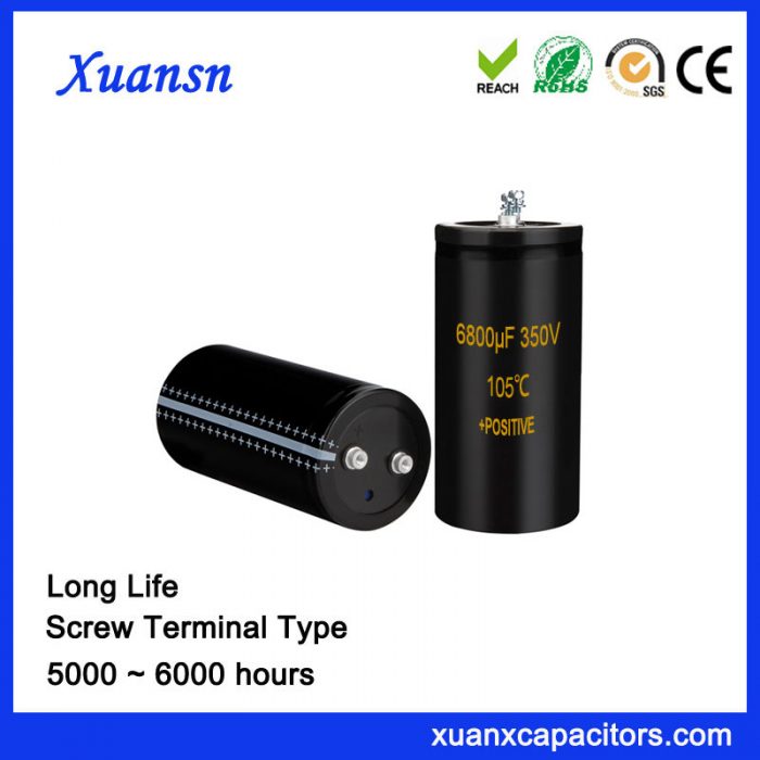 Capacitor 6800UF 350V