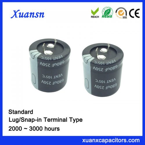 Capacitor 680UF 250V