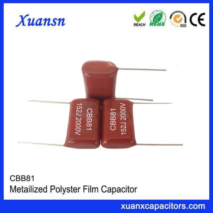2KV high frequency CBB81 capacitor